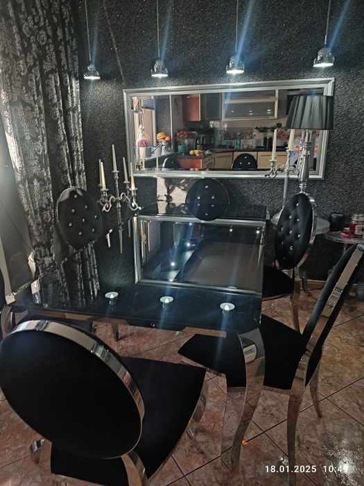 Sprzedam koplet stul+ ksesla Glamor