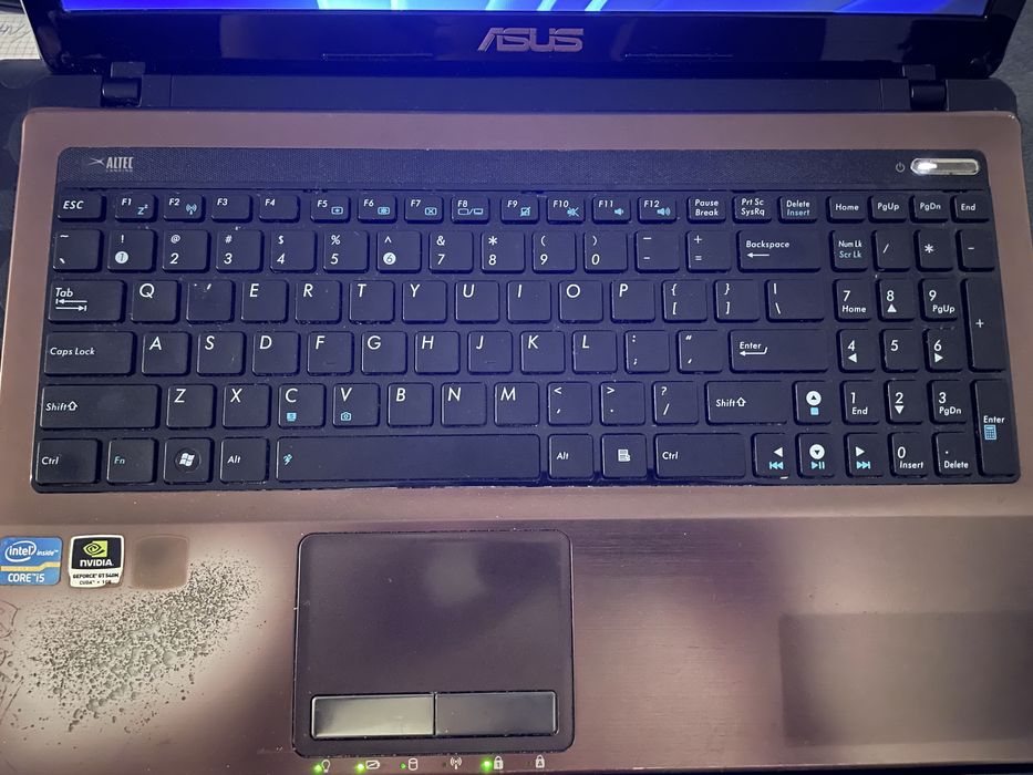 Laptop ASUS X53SV-SX759V 15,6" Intel® Core™ i5-2430M 8GB RAM ,dysk SSD