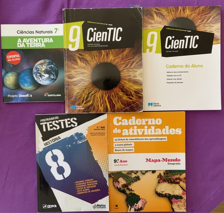 Cadernos de Atividades 7º, 8º e 9ºAno