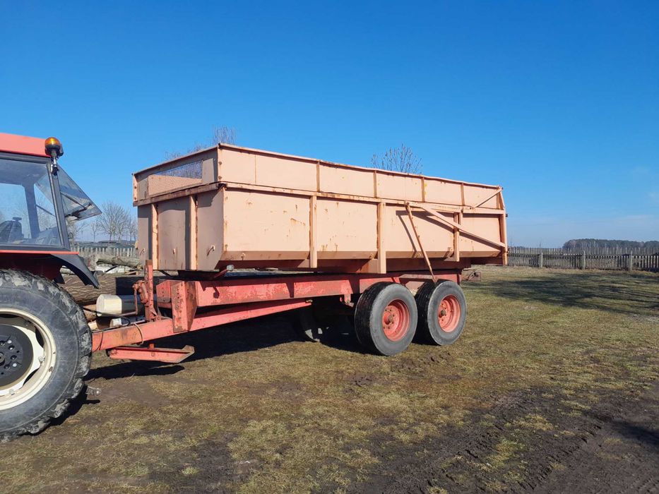 Przyczepa skorupowa, wywrotka