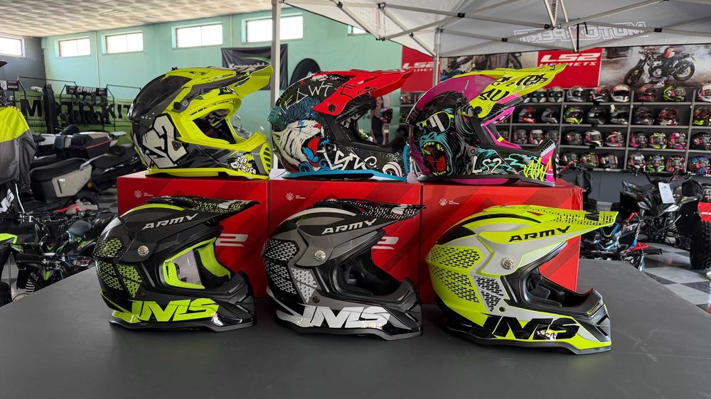 Capacete Cross MX437 LS2 Criança