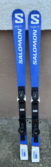 narty Salomon fis GS junior 138cm używane 5 tygodni.