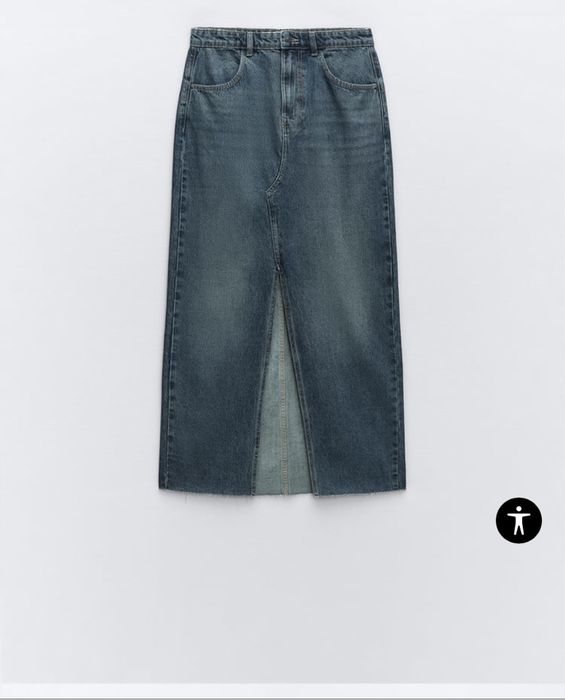 Спідниця  джинсова zara 36-38 розмір