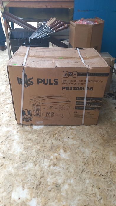 Генератор Puls 3.3 КВ бензин,газ