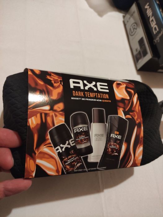 Estojos de prefumes novos - AXE , ADIDAS , LA RIVE LR