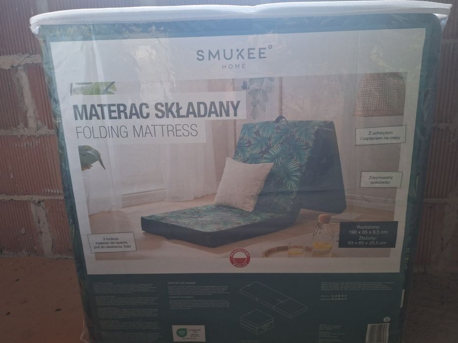 Materac turystyczny nowy skladany
