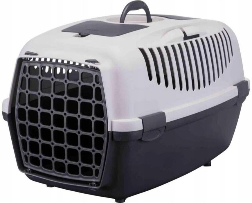 Transporter Trixie 40 cm x 38 cm odcienie szarości