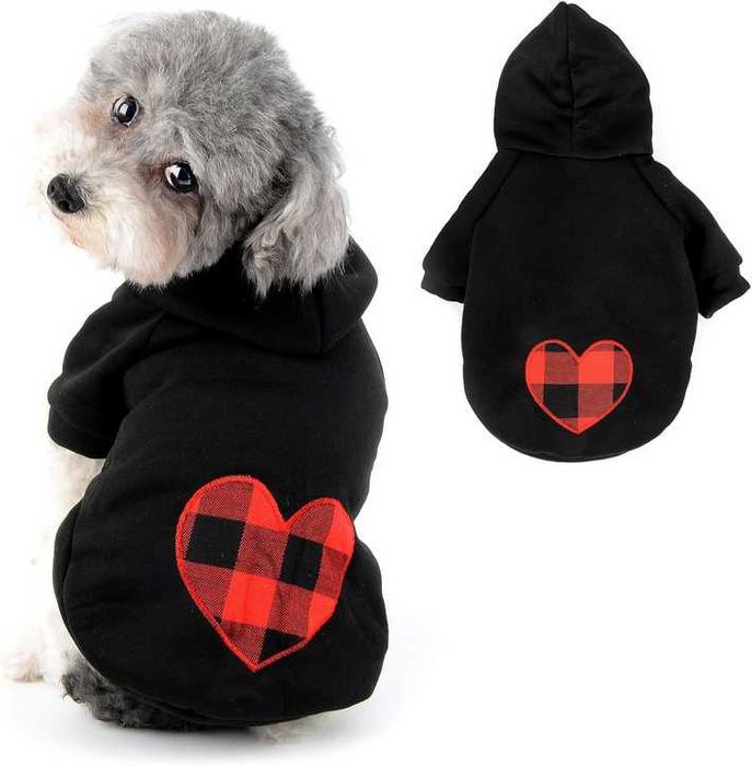 2 x BLUZA dla psa dresowa z kapturem ubranko XL