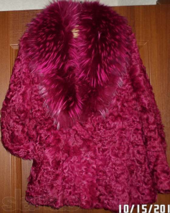 шуба с енота