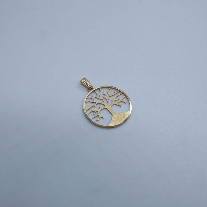 złota zawieszka 585 1,17 gram drzewko szczęścia NOWA WYSYŁKA GRATIS