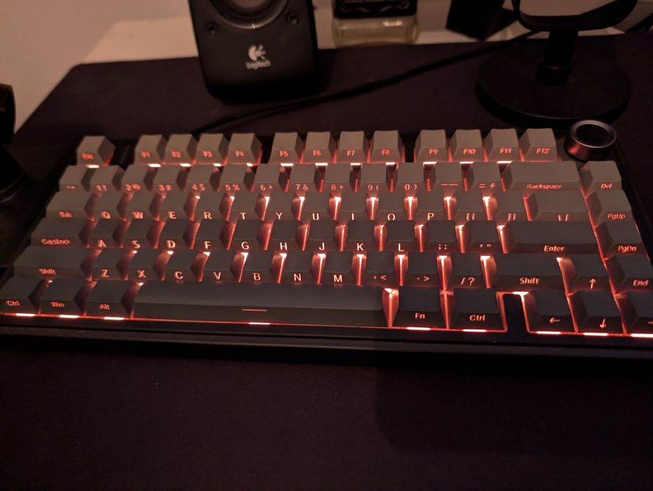 Teclado Mecânico Aula F75 (Wireless / Wired) - Impecável