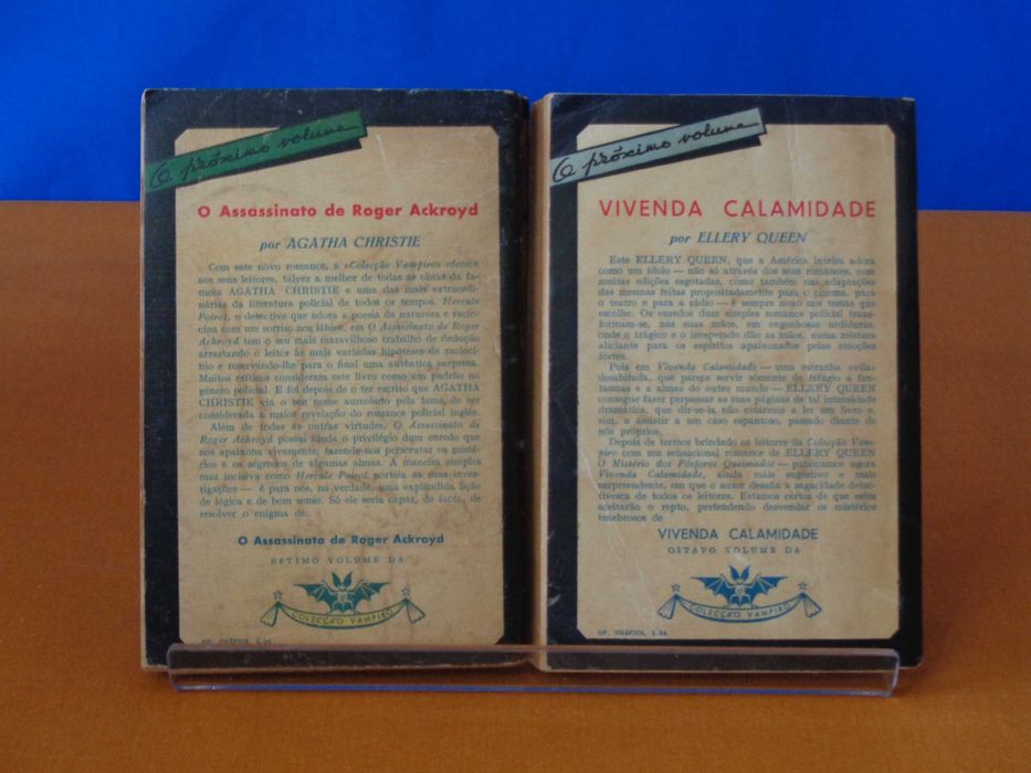 Colecção Vampiro. Primeiros Números.