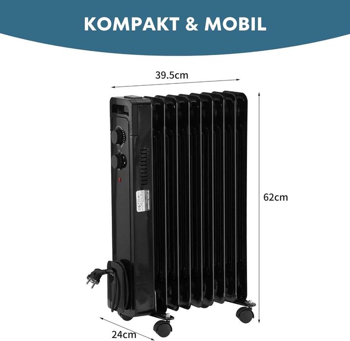 Stahlmann grzejnik olejowy 2000w