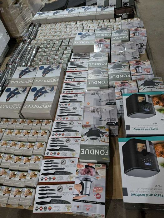 Мікс товарів електроніка – вигідна палета від ліквідаторів! 184 кг!