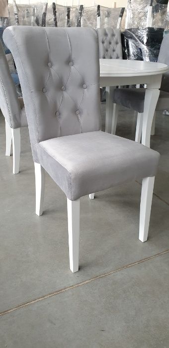 Krzesło glamour chesterfield do salonu jadalni Producent nowe