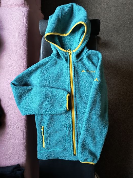 Ciepły polar dziecięcy z kapturem Vaude unisex