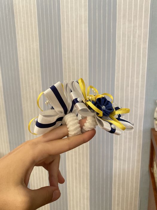 Продам бантики на резинках в українському стилі, ручна робота