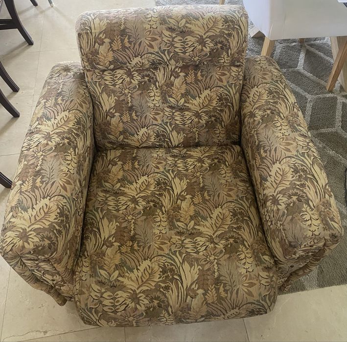 Conjunto de sofás antigos
