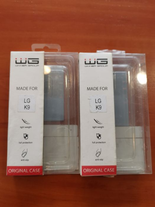 Komplet 2 sztuk etui plecki case nakładka do LG K9