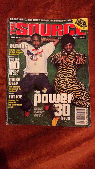 THE SOURCE 1/2002 (unikat Biggie 2Pac 50 cent Outkast)
