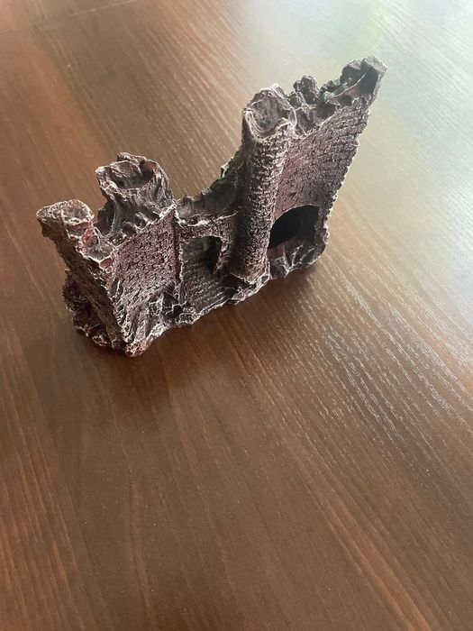 Dekoracja do akwarium - Zamek Ruiny 17cm x 13cm