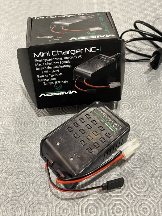 Carregador nimh baterias rc absima