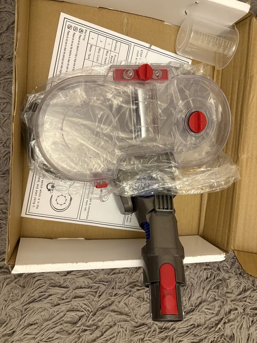 Електрошвабра насадка 2в1 для Dyson (V7, V8, V10, V11, V15)