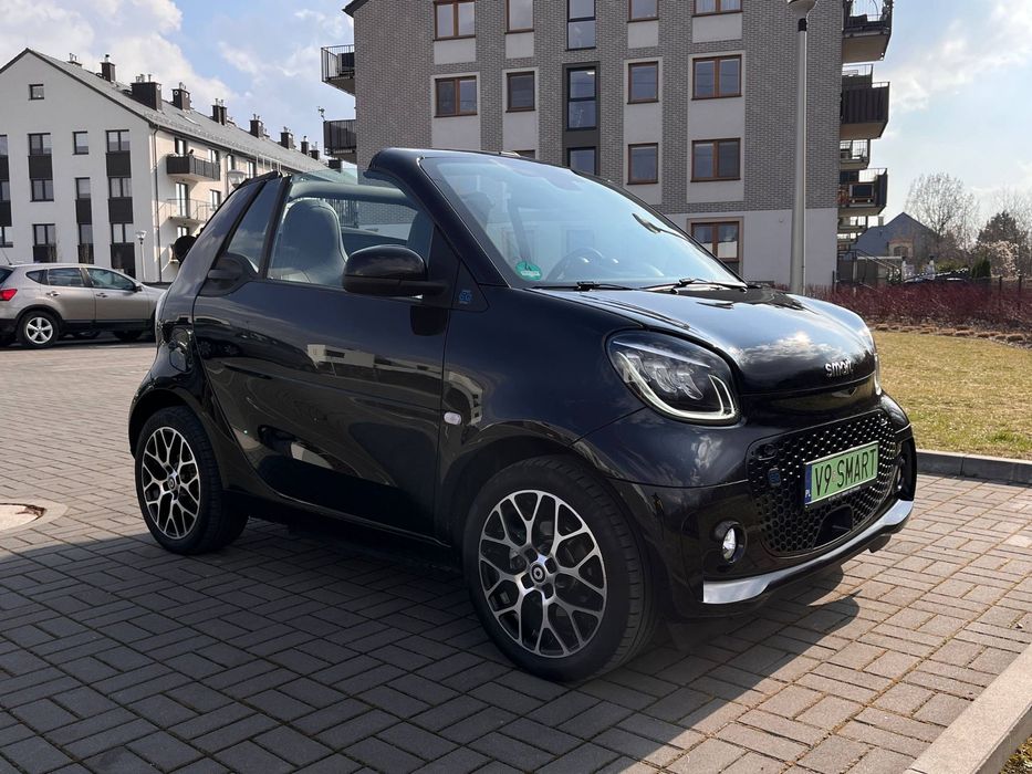 Smart Fortwo EXCLUSIVE, kabriolet,CarPlay, JBL, Led, tempomat, camera, alufelgi r16