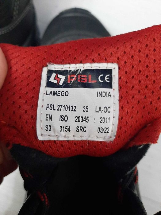 Bota de Proteção, Feminina, EN ISO 20345 :2011 S3S ESD SRC FO, Tam 35