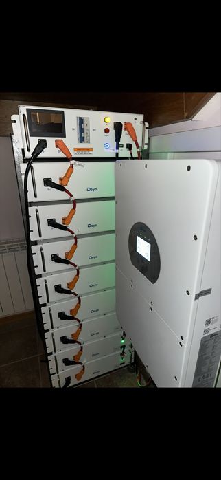 Установка инвертора Deye и солнечных панелей СЭС под ключ  Харьков и область ФОП