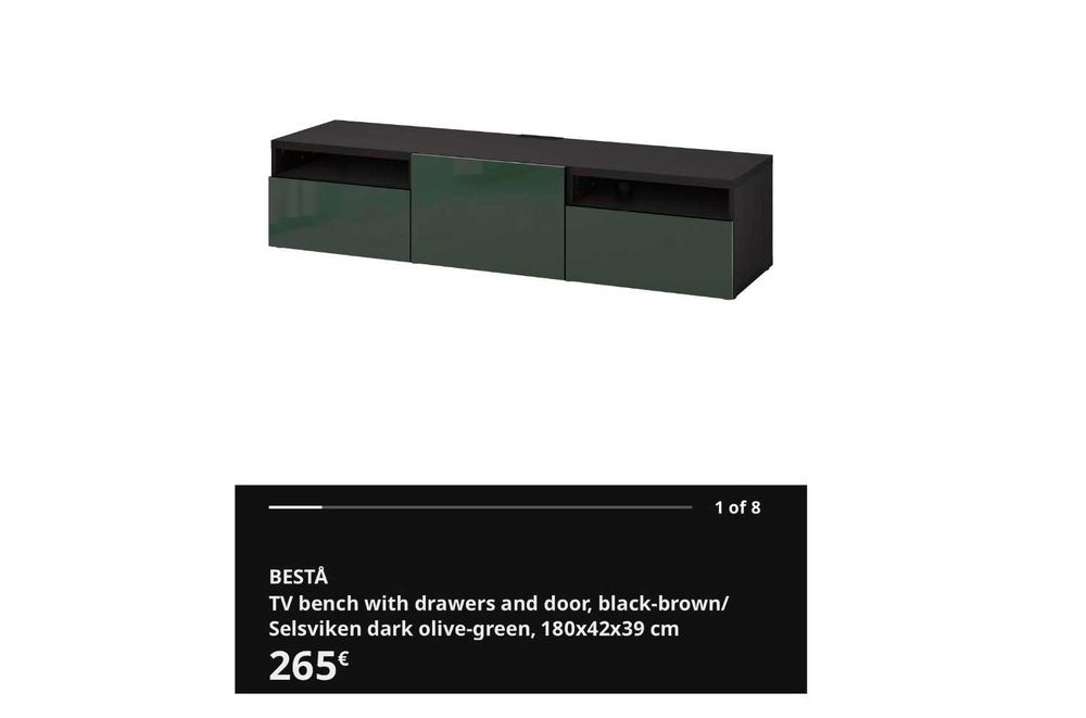 Movel de TV Besta
