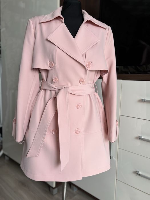 Pastelowy plaszczyk.