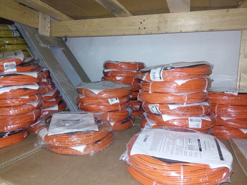 Електрична тепла підлога кабель, мат Fenix, Devi, Hemstedt, Woks