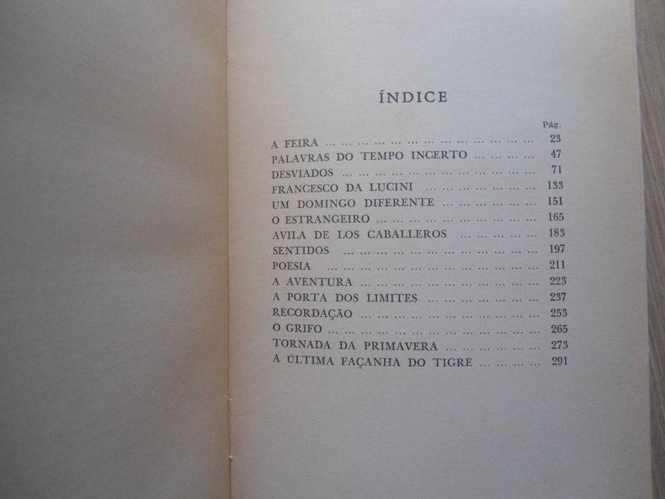A Porta dos Limites por Urbano Tavares Rodrigues