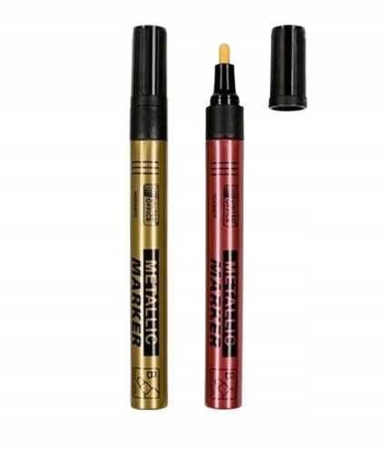 Marker dekoracyjny United Office 2szt., drewno, metal, plastik 2-4 mm