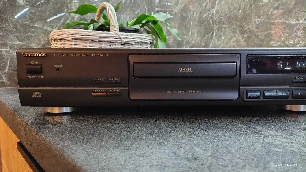 Technics SL-PG480A bdb. CD po fachowym przeglądzie, b.ładny stan rezerwacja