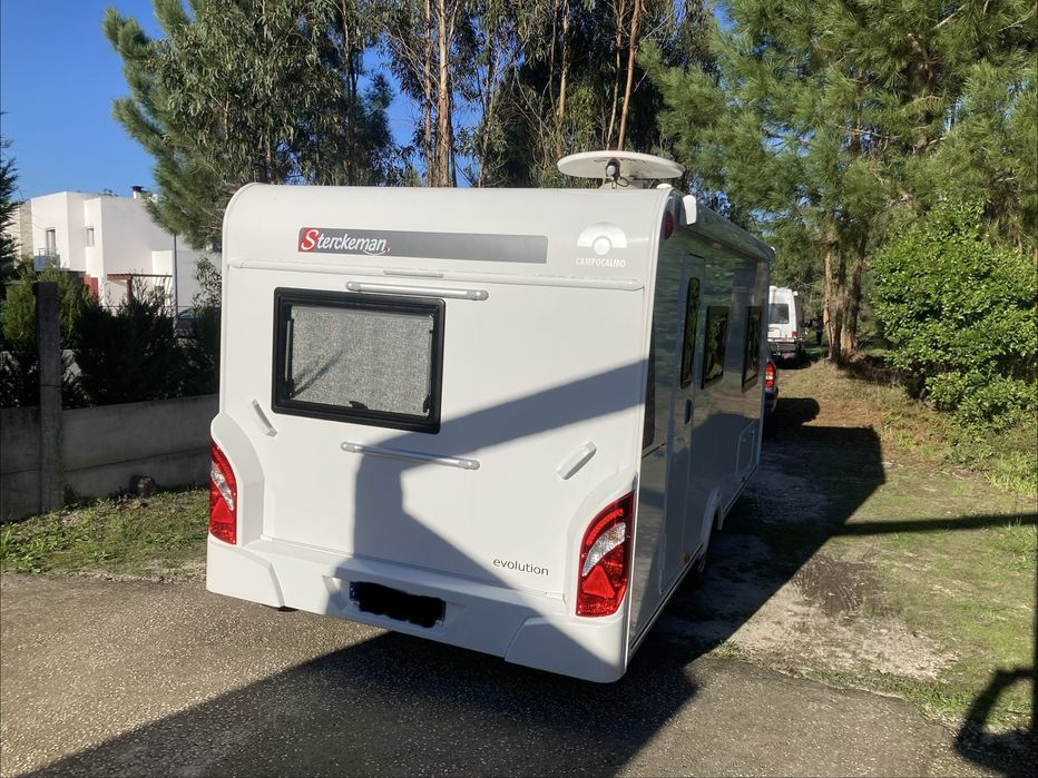Como novo  Caravana Sterckeman Evolution 440 CP 2019 negociável