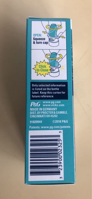 Спрей назальний Prokter&Gambel