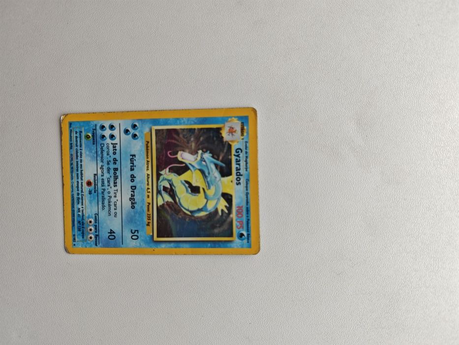 Vendo carta rara do Gyarados