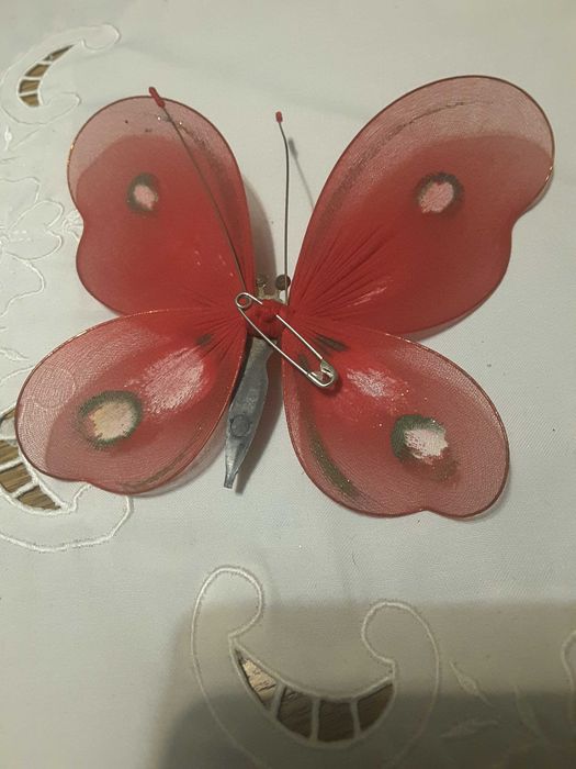 Motyl dekoracyjny na firankę