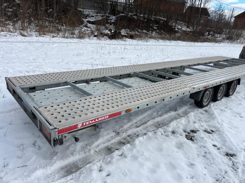 Аренда нового трьохосного лавета,2026 року ,на два авто або мікроавтоб