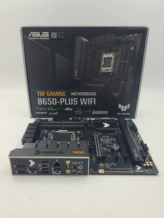 Материнська плата Asus TUF Gaming B650-Plus Wi-Fi (sAM5, AMD B650, PCI-Ex16)