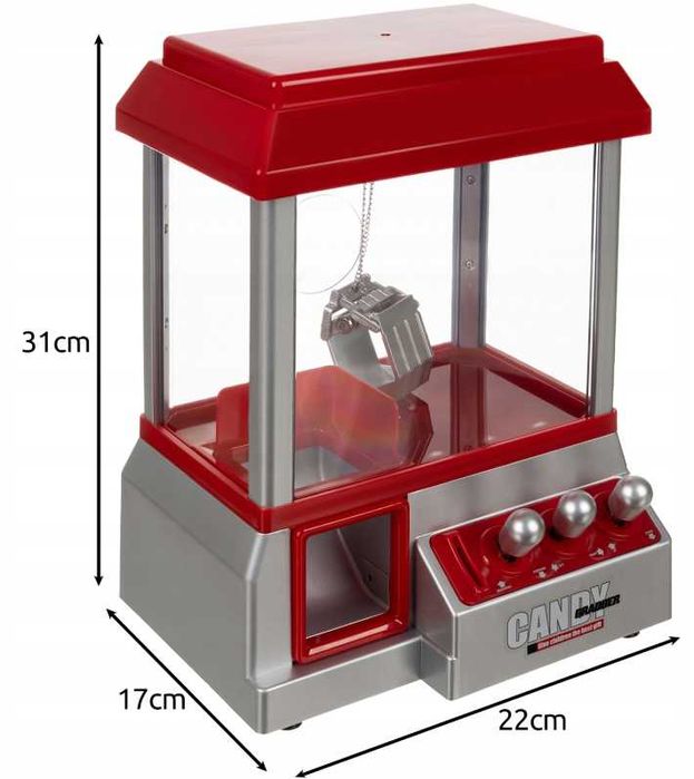 OKAZJA gra dla dzieci maszyna automat do łapania cukierków nowa!