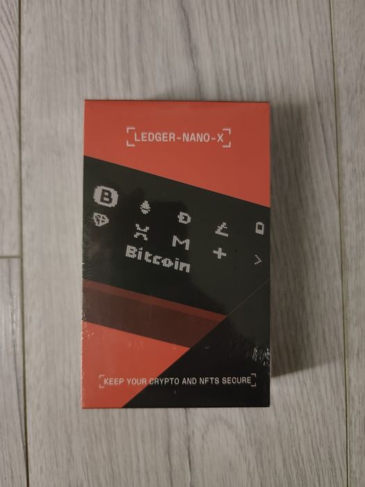 Ledger nano X, новий, запакований, в плівці.
