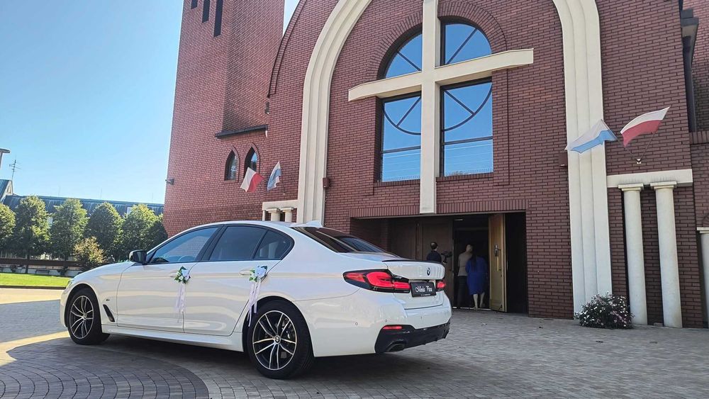 BMW 5 G30 auto do ślubu/imprez okolicznościowych