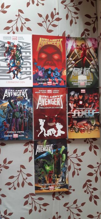 Komiksy Uncanny Avengers z serii Marvel Now. Tomy 1-6 + tom eventowy