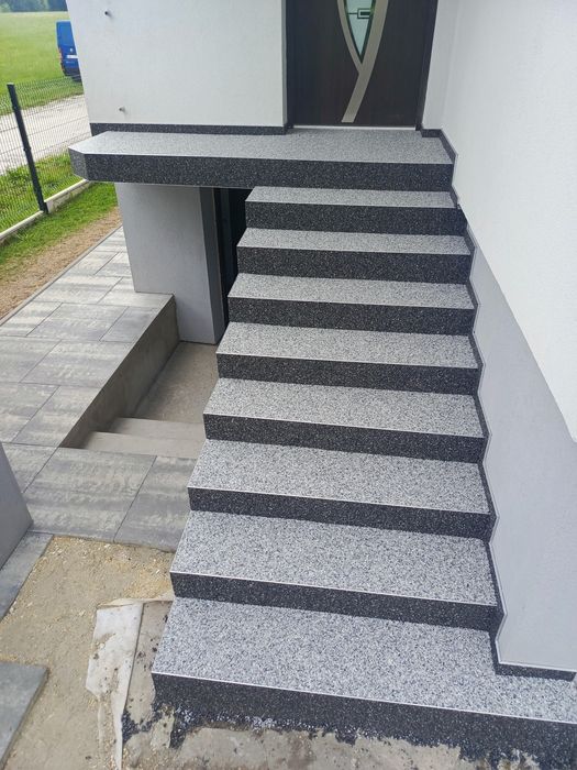 Kamienny dywan na żywicy
