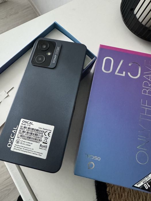 Смартфон Blackview Oscal C70 6/128GB Black