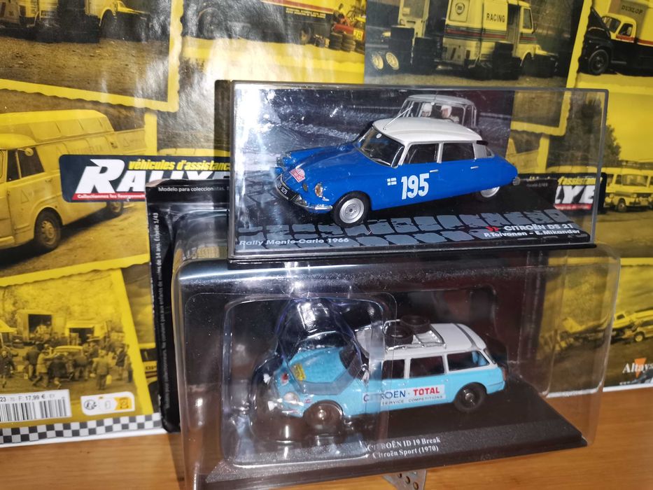 Citroën ID 19 Break + Citroën DS - Team Citroën Sport 1:43