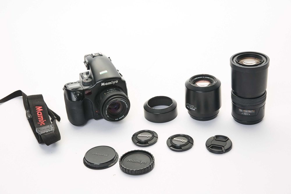Aparat Analogowy Mamiya AFD 645 średni format tanio